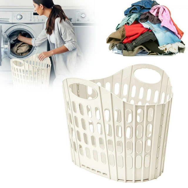 Linge Pliable Durable Léger Rangement pour Vêtements Jouets Design Gain de Place