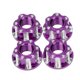 thumbnail image 1 of Bewildely Tuercas de brida RC de 4 piezas, pieza de actualización profesional, Kit de accesorios de actualización de ajuste automático práctico, Kits de construcción modelo Violeta Bewildely FN001743-06, 1 of 6
