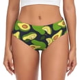 thumbnail image 1 of Fotbe Fresh Avocado Calzones Estampados para Mujer – Ropa Interior de Algodón, Cómoda, Suave y Elástica-4X-Large, 1 of 6