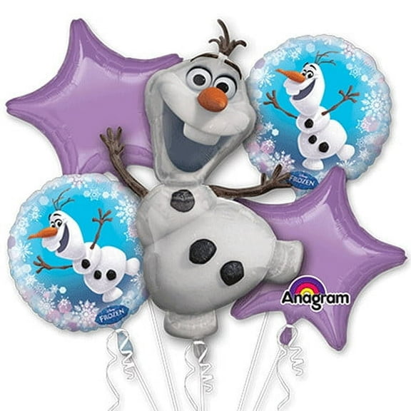 Disney Frozen Olaf Foil Balloon Bouquet