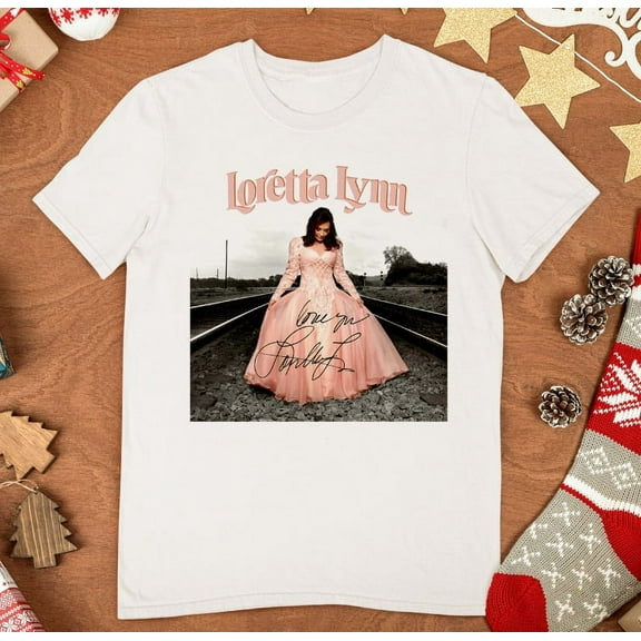 Loretta Lynn Album signed t shirt, hot trending shirt,, all size// Unisex