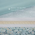 thumbnail image 3 of Madison Park Full/Queen Caralie 5-Piece Seersucker Comforter Set with Throw Pillows, Aqua, 3 of 9