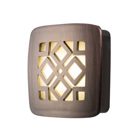 GE Mini CoverLite LED Night Light, Plug-in, Dusk to Dawn, Diamond Design, Oil
