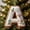A-01, variant on FACESOW Plastic Alphabet Ornament for Holiday Tree, 3.15 x 3.15 Inches 2D Christmas Letter Hanging Pendant for Home and Window Decor, K Style