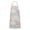 Pioneer Flower Floral-3, variant on Pioneer Flower Floral Print Pattern Apron for Women and Men, Cotton Linen Waterproof with Pockets, Adjustable, 33x27 Inch for Kitchen, Gardening, BBQ, Salon