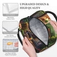 thumbnail image 3 of Balery Charming Garden Patio Bolsa de Almuerzo para Mujeres, Caja de Almuerzo, Bolsa de Almuerzo Pequeña Impermeable, Tote de Almuerzo Reutilizable con Gran Capacidad, 3 of 6