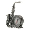 thumbnail image 2 of Reloj despertador decorativo retro con forma de saxofón para mesita de noche, 2 of 3
