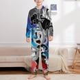 thumbnail image 2 of The Cuphead Show Hooded Union Suit One Piece Pajama Outfit PJs Sleepwear, 2 of 7