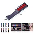 thumbnail image 2 of Hair Chalk Comb Set – Nontoxic Temporary DIY Rainbow Highlighting, 2 of 8