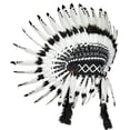 thumbnail image 2 of Cosplay de tocado de plumas artificiales indias COSPLAY AMERICAN para ENCENDIDOS para EVENTOS, 2 of 9