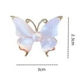 thumbnail image 5 of Eoperou Butterfly Brooch Pin with Faux Pearl Anti-oxidation Lightweight Portable Decorative Brooch Stylish Accessory Pin Clothing Decoration, 5 of 6