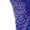 Blue, variant on Women's Jazz Dance Outfit 70s Disco Jumpsuit Sleeveless V-neck Tassels Sequined Romper with Hat Set Silver S
