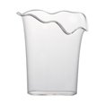 thumbnail image 1 of Jarrón transparente decorativo irrompible, elegante y transparente, para mesa de comedor interior, decoración del hogar, oficina y sala de estar. Estilo C, 1 of 8