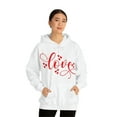 thumbnail image 4 of Love Valentines Unisex Heavy Blend™ Hooded Sweatshirt, 4 of 9