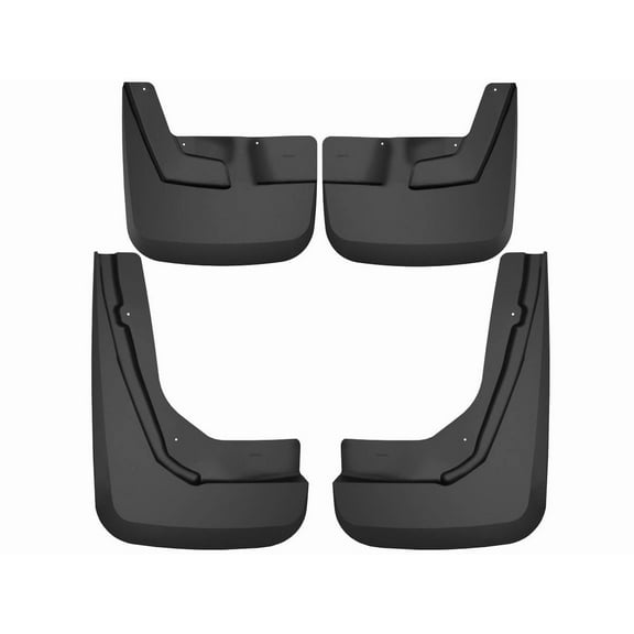 Husky Liners 58246 Custom Molded Mud Flaps Fit 21–25 Suburban, Tahoe, Yukon, Yukon XL w/o Elec. Boards & 22" Tires – Front & Rear