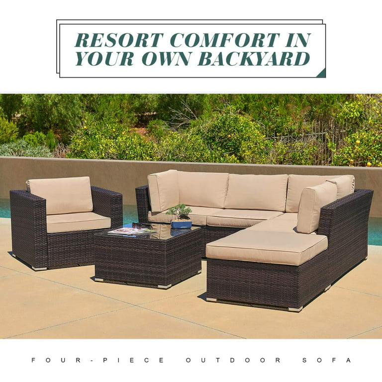 Suncrown Outdoor Furniture Sectional