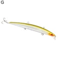 thumbnail image 6 of NIBOLOG Simulation Fish Long Fishing Lure Crankbaits Hooks Minnow Hard Baits Tackle Tool, 6 of 7