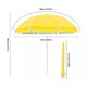thumbnail image 2 of Sombrilla de Sol BELUG Plegable para Exterior Amarillo 2 m, 2 of 4