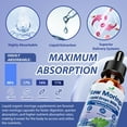 thumbnail image 6 of Vitaplynxera Raw Moringa Liquid Drops 8000 mg, Oleifera Leaf Extract w. Supergreens Blend of Wheatgrass, Barley Grass for Antioxidant, Energy & Immune, High Potency than Capsules Powd, 6 of 9