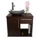 thumbnail image 2 of Gabinete para Baño con Puerta Y Cajón con Lavabo Y Monomando (WENGUE/Gris) DECOMOBIL GABINETE 08, 2 of 4