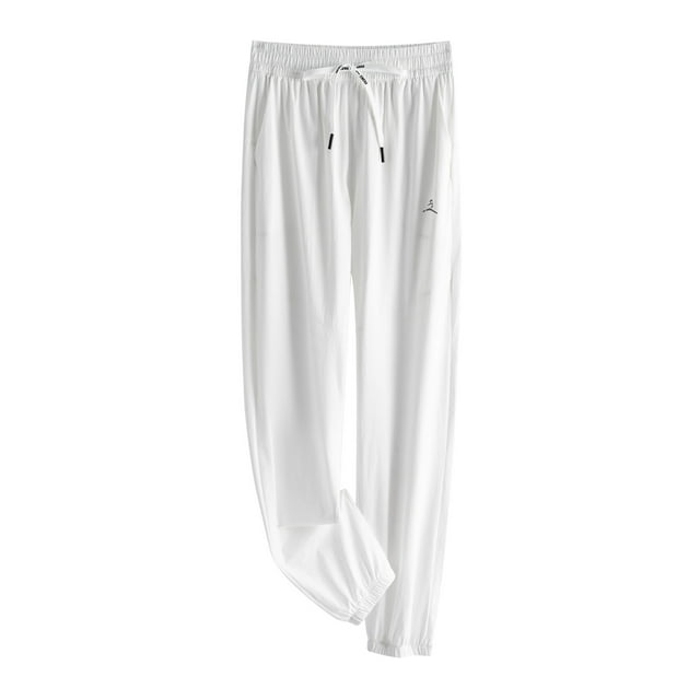 AherBiu Women Golf Pants Quick Drying Stretch Drawstring Elastic Waisted Lightweight Athletic Joggers with Pockets