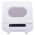 thumbnail image 6 of FOGGBET 110V 1200W Portable Countertop Dishwasher with 12 Water Outlets and 360° Rotation Flushing & Hose Connection 3-in-1 Function,15.74*15.74*17.71in,with 5L Water Tank,  for Homes, Apartments, 6 of 12