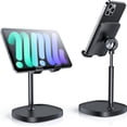 thumbnail image 1 of Soporte para teléfono móvil, soporte de teléfono ajustable en ángulo para escritorio para iPhone 15 Pro Max, soporte para teléfono perezoso ajustable multifuncional, 1 of 5