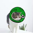 thumbnail image 1 of Football Fan Soft Cat Dog Recovery Collar Adjustable Cat Cone Wound Healing Protective After Surgery for Large Dogs, 1 of 7