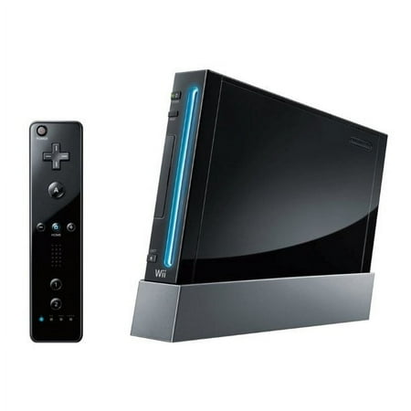 Restored Wii Console Black (Refurbished)