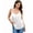 White, variant on Zeagoo Women's Silk Satin Tank Tops Adjustable Spaghetti Strap Smooth Camisole V Neck Causal Basic Blouse