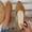 Brown, variant on Womens Ballet Flats Pointed Toe Shallow Mouth Comfortable Flat Shoes Spring Summer Casual Work Dress Shoes