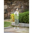 thumbnail image 2 of Evergreen Metal Farmer with Lantern Statuary, 2 of 3