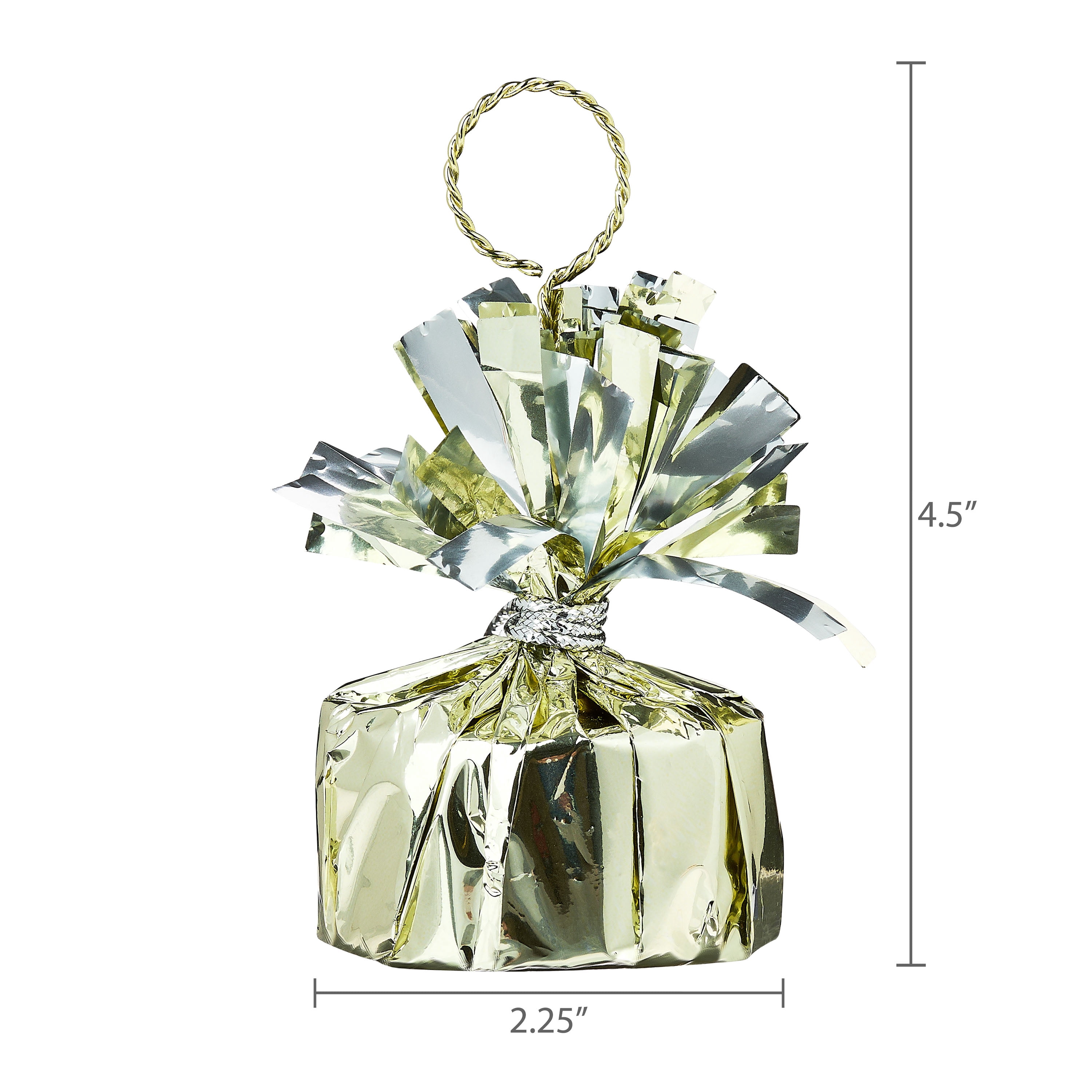 Gold Foil Balloon Weight, 1 Piece, by Way To Celebrate