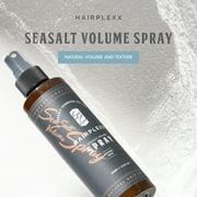 Hairplexx Sea Salt Volume Hair Spray for both Men and Women, Natural Thick and Volumizing Hair Look with Matte Finish and Natural Hold, Paraben Free - 6.76 Fl Oz