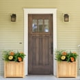 thumbnail image 4 of Gymax Garden Wooden Planter Box Folding Raised  Outdoor Plant Container w/ Drainage Hole, 4 of 10
