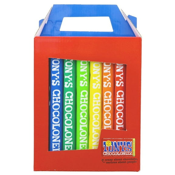 Tony's Chocolonely Gift Box Assorted Flavors 6-Pack