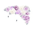 thumbnail image 1 of Adhesivo de pared con flores de peonía de acuarela, adhesivos de pared de peonías florales, ramo de peonías creativo, flores extraíbles, decoración de pared de rosas para sala de estar, dormitorio de, 1 of 7