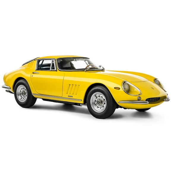 1966 Ferrari 275 GTB/C Modena Yellow Limited Edition to 1000 pieces Worldwide 1/18 Diecast Model Car by CMC