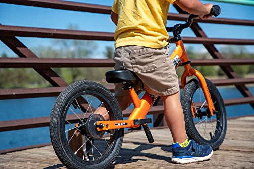 Strider - 14x Sport Balance Bike, Ages 3-7 Years, Pedal Conversion Kit Sold Separately - Awesome Blue