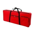 thumbnail image 3 of Esquirla 61 Key Keyboard Case Carrying Case Waterproof Piano Gig Bag for Music Studio red, 3 of 8