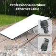 thumbnail image 4 of Cable Lucmo de repuesto Starlink Gen 3, 9,5 m, impermeable, gris, 4 of 8