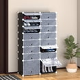 thumbnail image 2 of HOMCOM Cube Storage Organizer Modular Storage Cabinet for Bedroom, 2 of 10