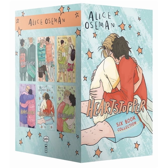 Heartstopper Heartstopper #1-6 Box Set, (Paperback)