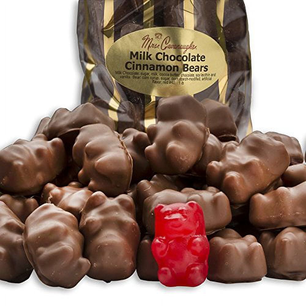 Sweet's Chocolate Cinnamon Bears Candies, 14 Oz. (Pack of 4)