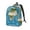 Medium, variant on Earth View World Map Pattern Durable Canvas Backpack for Men & Women – Stylish & Lightweight – Adjustable Straps, Multiple Pockets – Fits 15-17 Inch LaptopsSmall