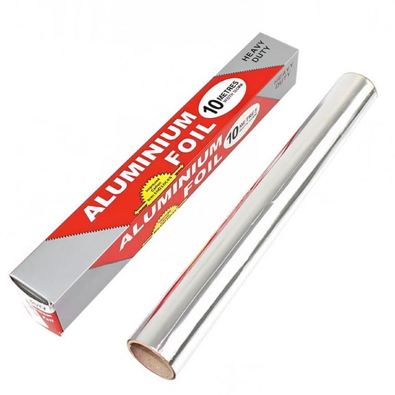 ACDANC Barbecue Grill Foil Aluminium Food Tin （2Pc） Wrap Tin Food Baking Kitchen Catering Foil Bbq Kitchen,Dining & Bar (Multicolor)