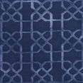 thumbnail image 3 of BoutiqueRugs Westley Solid & Striped Area Rug - Navy - 6' x 9', 3 of 3