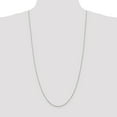 thumbnail image 2 of 14k White Gold 30 Inch 1.5mm Rope Chain Necklace Pendant Charm, 2 of 9