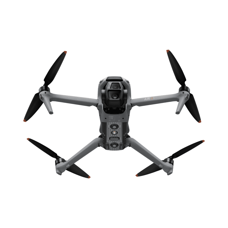 DJI Air3s Professional HD dual-camera aerial drone with omni-directional obstacle avoidance and auto-tracking, Remote Control With Screen, 3 batteries