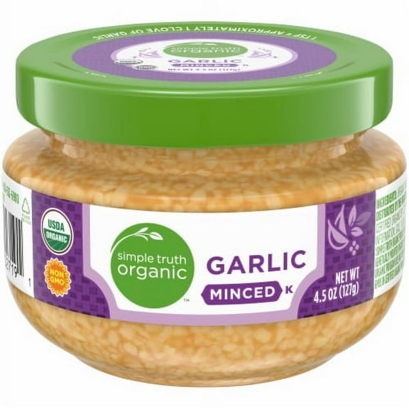 Simple Truth Organic Minced Garlic - 4.5 oz